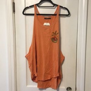 Urban Outfitters Long Beach Tank w Open Sides NWT
